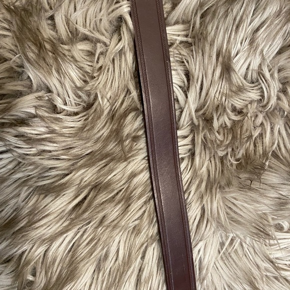 Buffalo David Bitton Brown Letter Belt - Picture 4 of 5